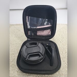 Ubittek 2-in-1 Cell Phone Camera Wide Angle + Macro Clip-on  Lenses (VS)